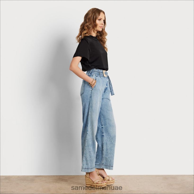 راحة نفسية ثياب Sam Edelman نحيف راين الدنيم الشاهقة 246L6T1197