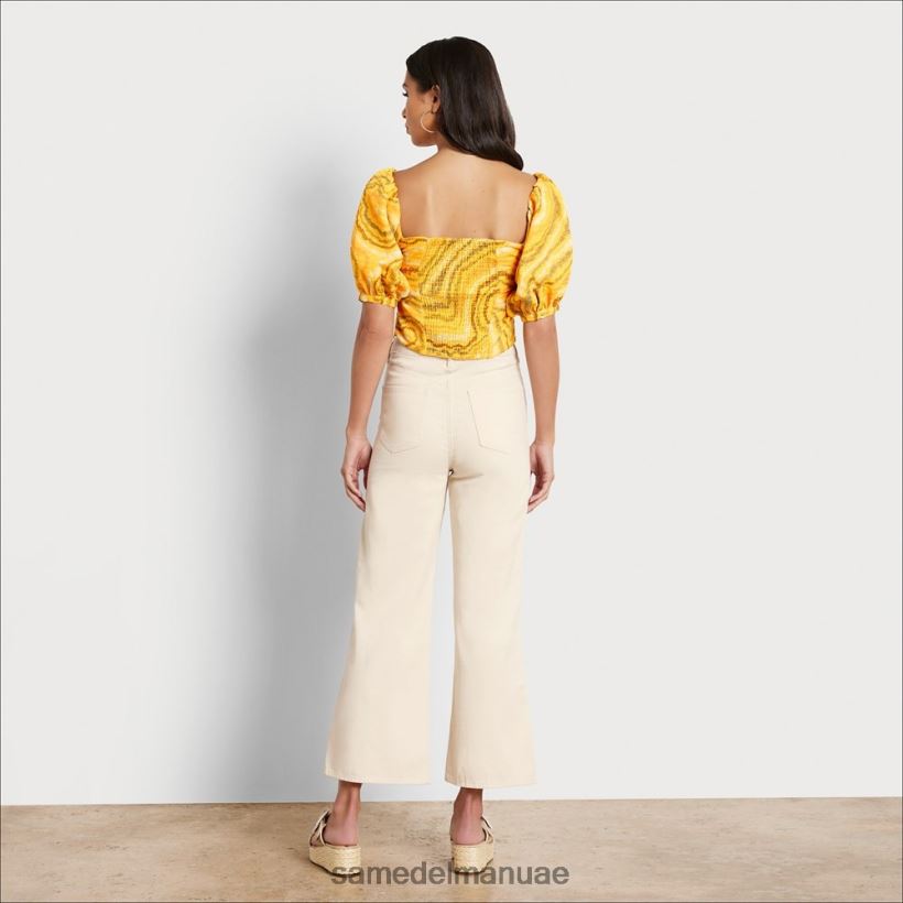 طبيعي ثياب Sam Edelman نحيف بنطال كودي عالي الارتفاع وواسع الساق 246L6T1203