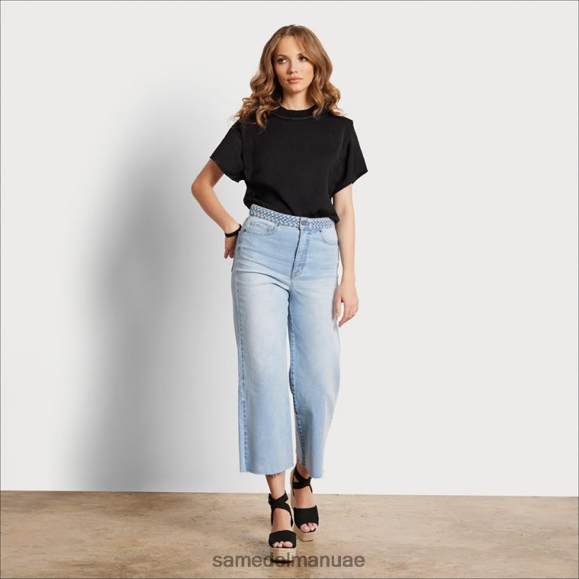 مليء بالنجوم ثياب Sam Edelman نحيف بنطال كودي عالي الارتفاع وواسع الساق 246L6T1215