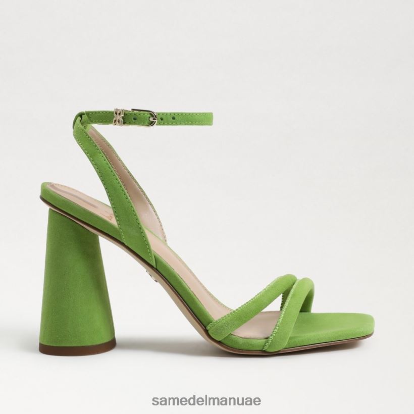 التفاح الأخضر أحذية Sam Edelman نحيف صندل بكعب عريض من كيا 246L6T121