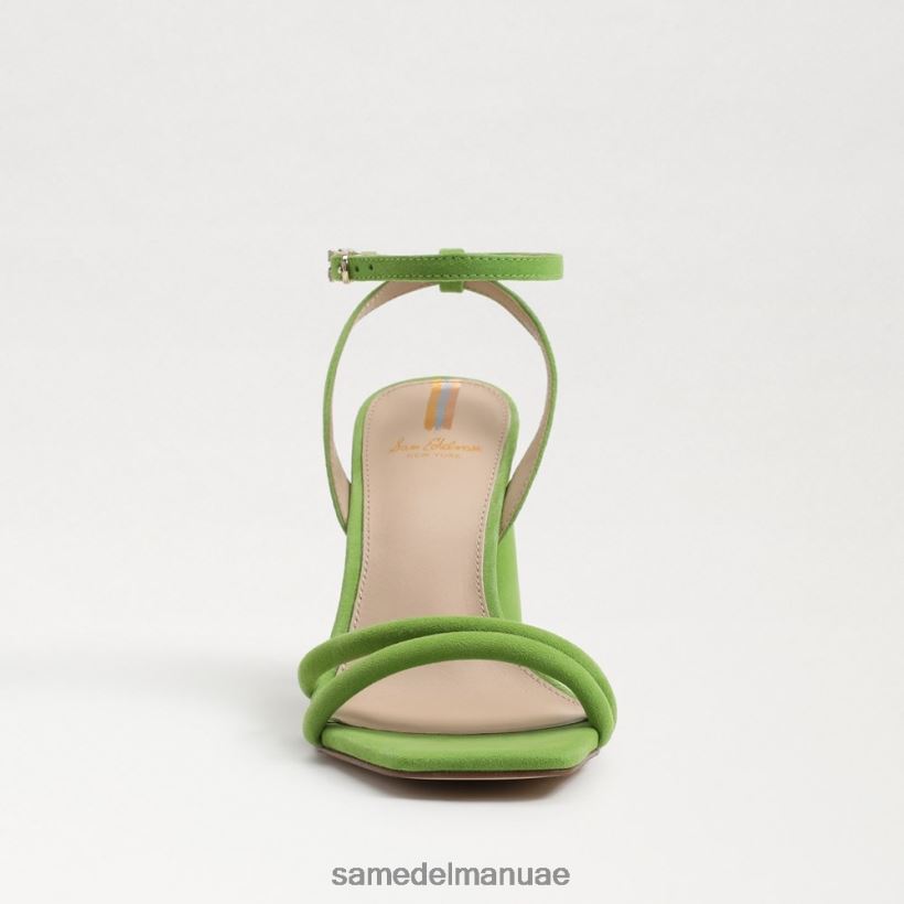 التفاح الأخضر أحذية Sam Edelman نحيف صندل بكعب عريض من كيا 246L6T121