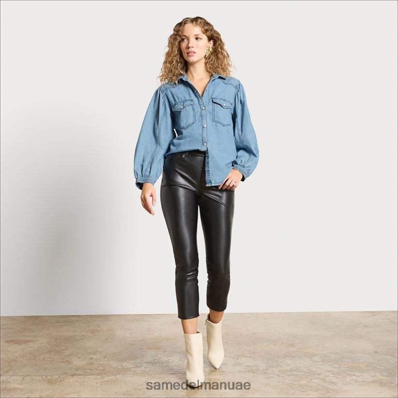الحواجز ثياب Sam Edelman نحيف فرح الدنيم قميص 246L6T1234