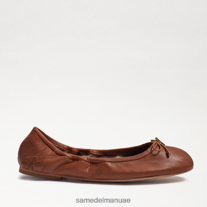 جلد السرج أحذية Sam Edelman نحيف شقة باليه فيليسيا 246L6T123