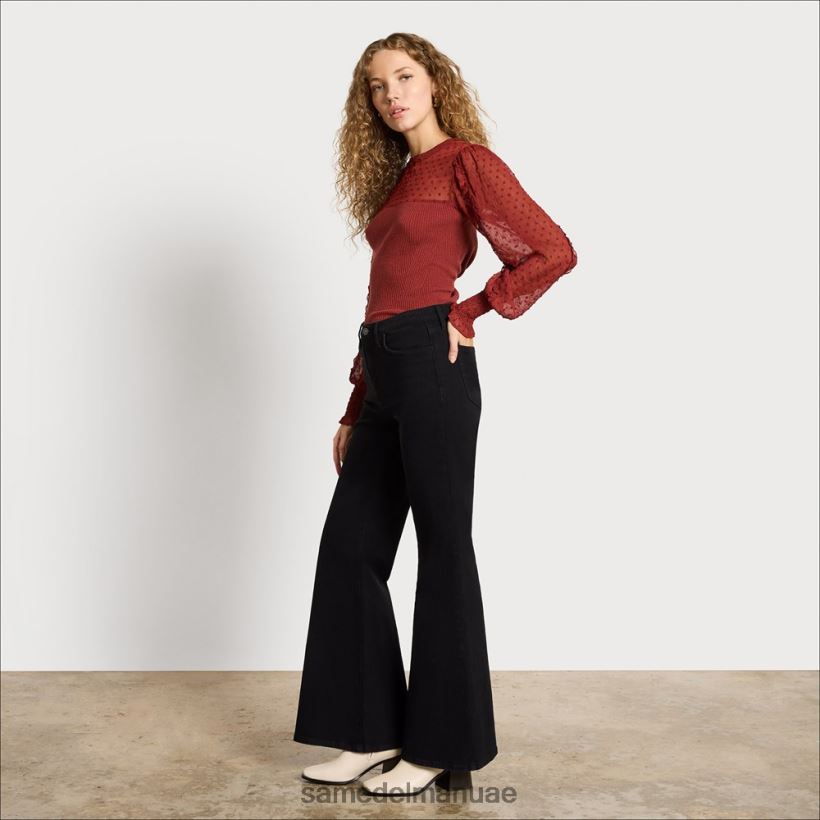 أسود قاتم ثياب Sam Edelman نحيف مضيئة خليج شاهقة 246L6T1249