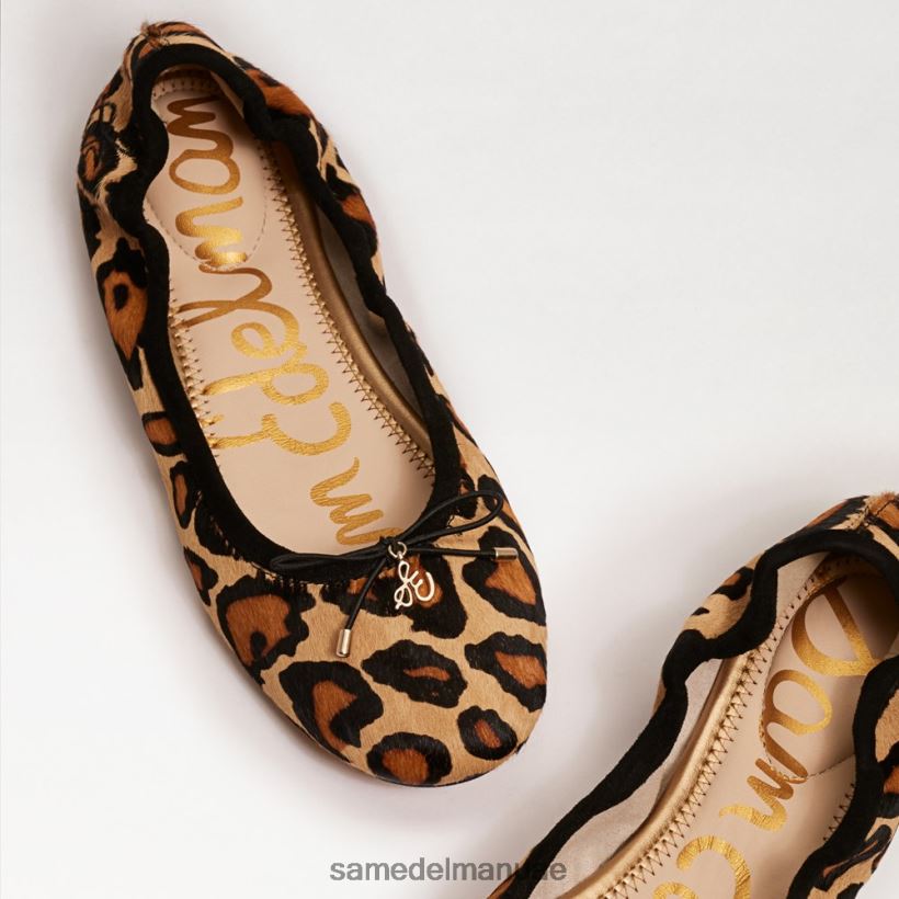 نمر تان جديد أحذية Sam Edelman نحيف شقة باليه فيليسيا 246L6T124