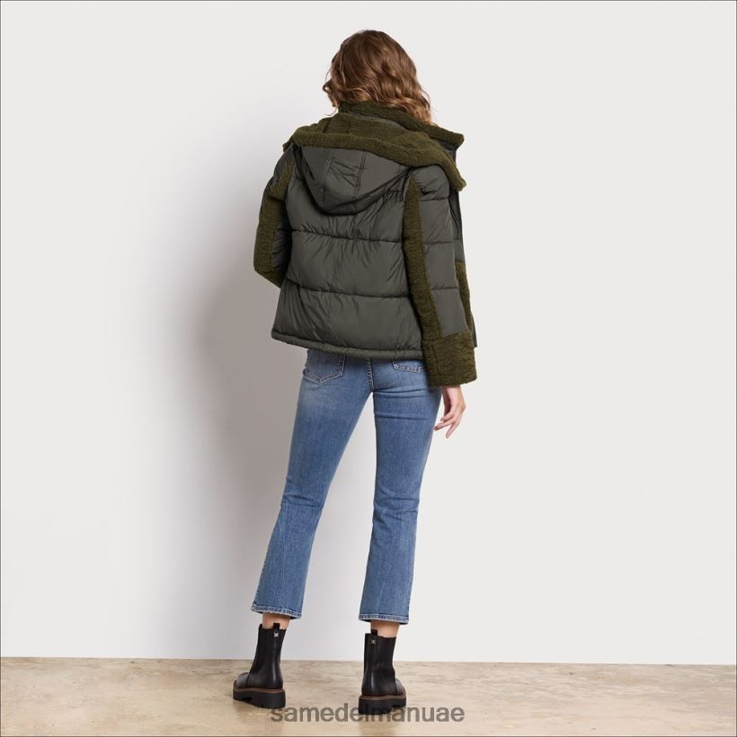زيتون ثياب Sam Edelman نحيف منتفخ قصير مقنع 246L6T1252