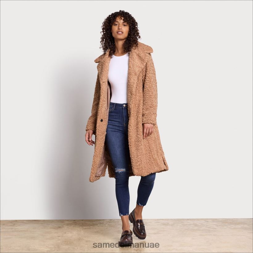جمل ثياب Sam Edelman نحيف معطف تيدي 246L6T1254