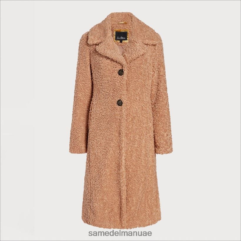 جمل ثياب Sam Edelman نحيف معطف تيدي 246L6T1254