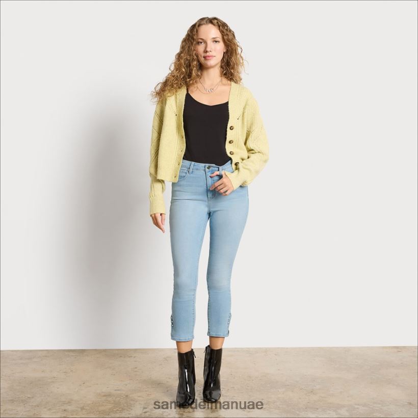 نهر جليدي ثياب Sam Edelman نحيف بنطال كاحل نحيف مرتفع الارتفاع 246L6T1258