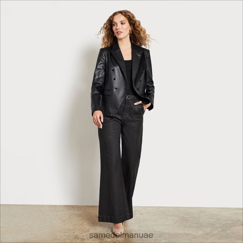 هامش أسود ثياب Sam Edelman نحيف سترة إيموجين 246L6T1262