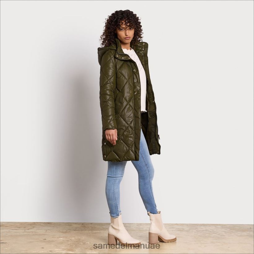 زيتون توسكان ثياب Sam Edelman نحيف جاكيت مبطن 246L6T1264