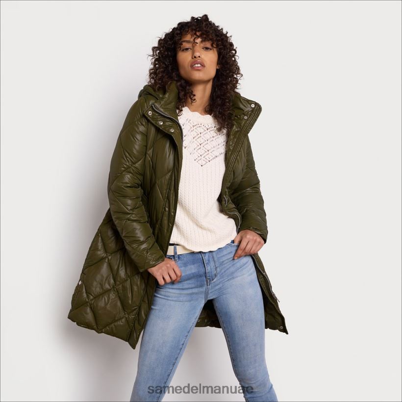 زيتون توسكان ثياب Sam Edelman نحيف جاكيت مبطن 246L6T1264
