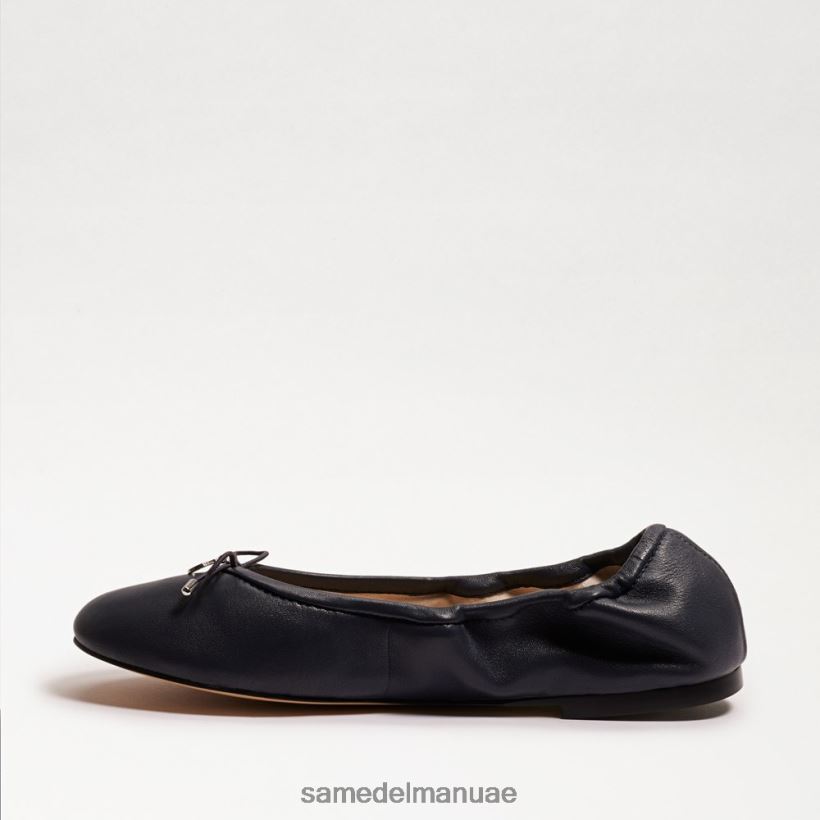 جلد بحري أحذية Sam Edelman نحيف شقة باليه فيليسيا 246L6T126