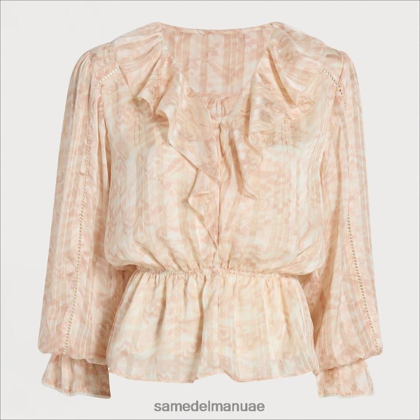 الغردينيا ثياب Sam Edelman نحيف بلوزة فيرمونت بأكمام طويلة 246L6T1293