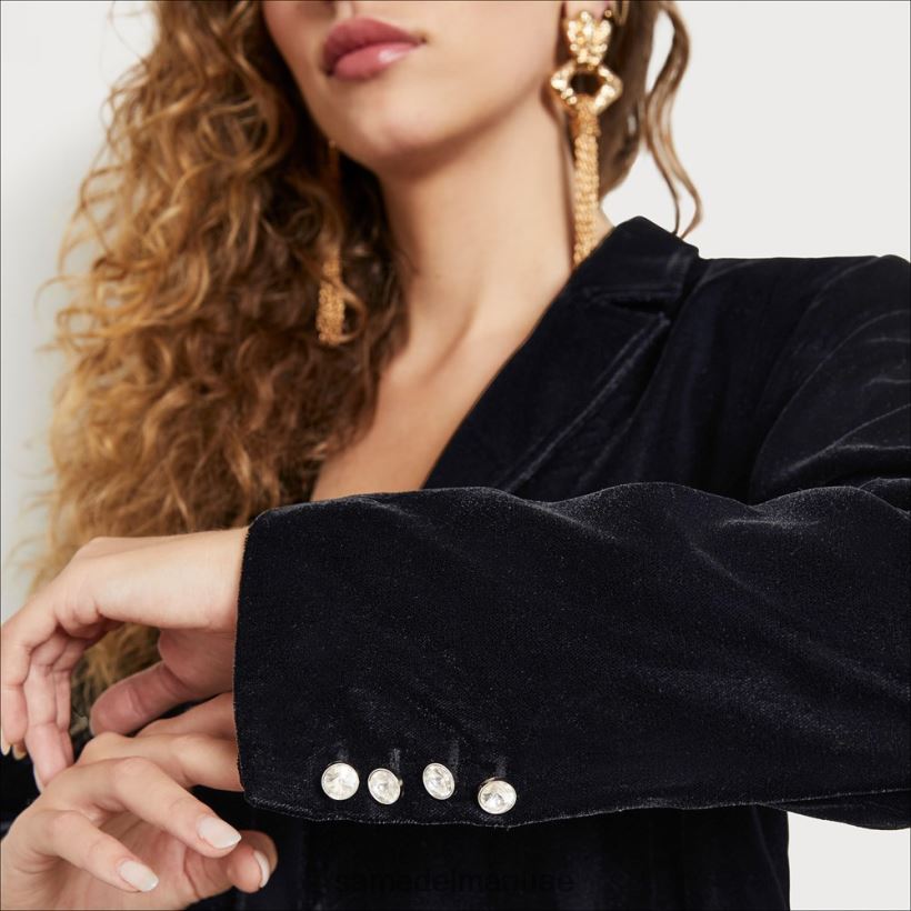 أسود ثياب Sam Edelman نحيف سترة بري 246L6T1295