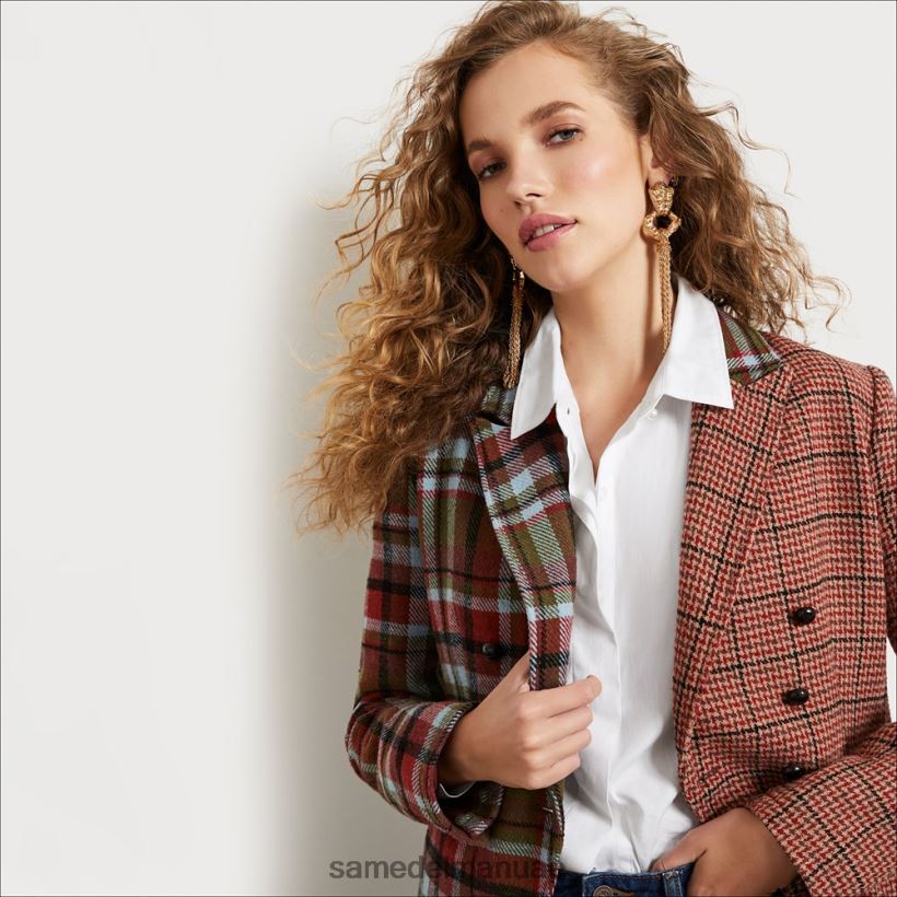اليكسا إيندي منقوشة ثياب Sam Edelman نحيف سترة إيموجين 246L6T1296