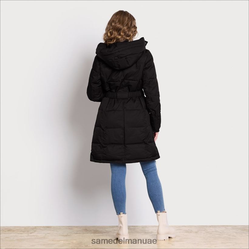 أسود ثياب Sam Edelman نحيف طوق وسادة بحزام منتفخ 246L6T1300