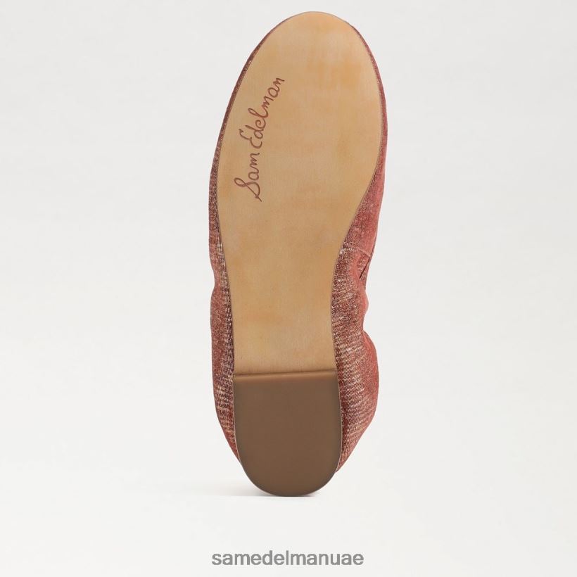 الصدأ الوردي أحذية Sam Edelman نحيف شقة باليه فيليسيا 246L6T130