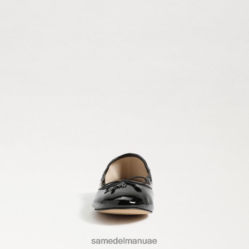 أسود براءة اختراع أحذية Sam Edelman نحيف شقة باليه فيليسيا 246L6T131