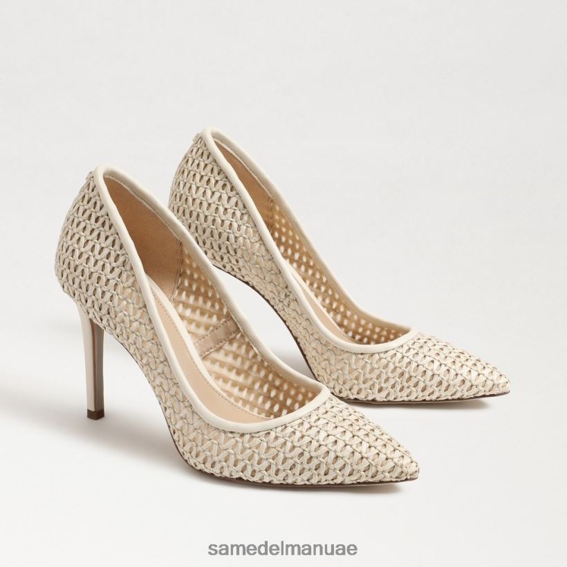 عاج أحذية Sam Edelman نحيف كعب عسلي مدبب عند الأصابع 246L6T139