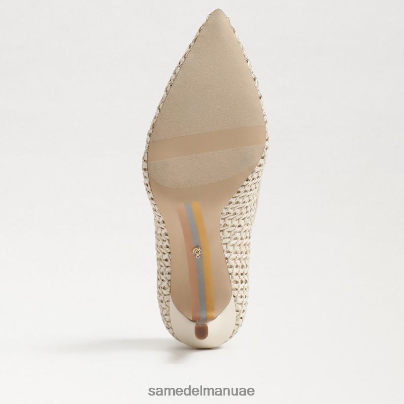 عاج أحذية Sam Edelman نحيف كعب عسلي مدبب عند الأصابع 246L6T139
