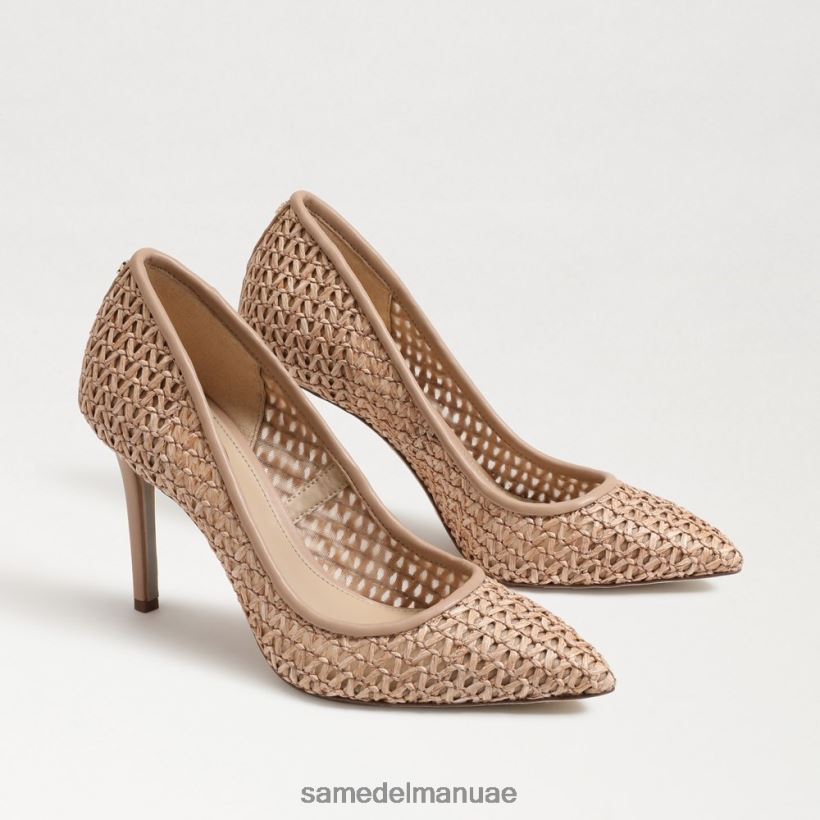 تان دافئ أحذية Sam Edelman نحيف كعب عسلي مدبب عند الأصابع 246L6T140