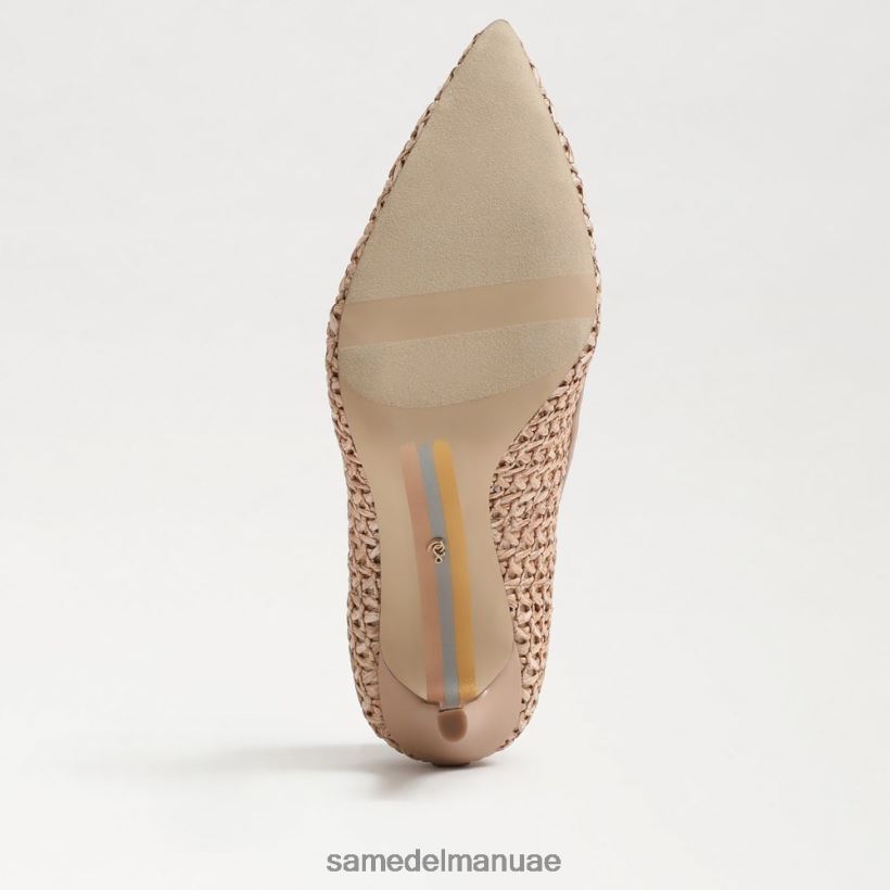 تان دافئ أحذية Sam Edelman نحيف كعب عسلي مدبب عند الأصابع 246L6T140