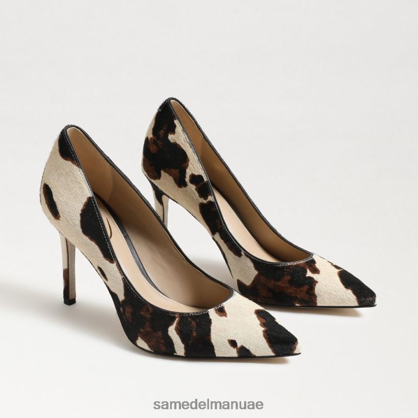 البني الحدودي أحذية Sam Edelman نحيف كعب عسلي مدبب عند الأصابع 246L6T148