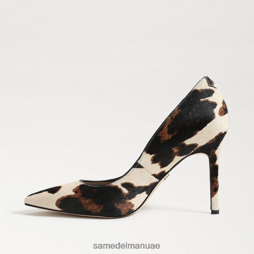 البني الحدودي أحذية Sam Edelman نحيف كعب عسلي مدبب عند الأصابع 246L6T148