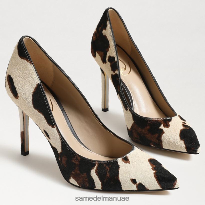 البني الحدودي أحذية Sam Edelman نحيف كعب عسلي مدبب عند الأصابع 246L6T148