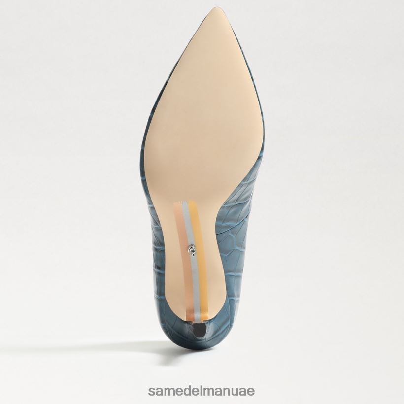 النيلي البري أحذية Sam Edelman نحيف كعب عسلي مدبب عند الأصابع 246L6T149
