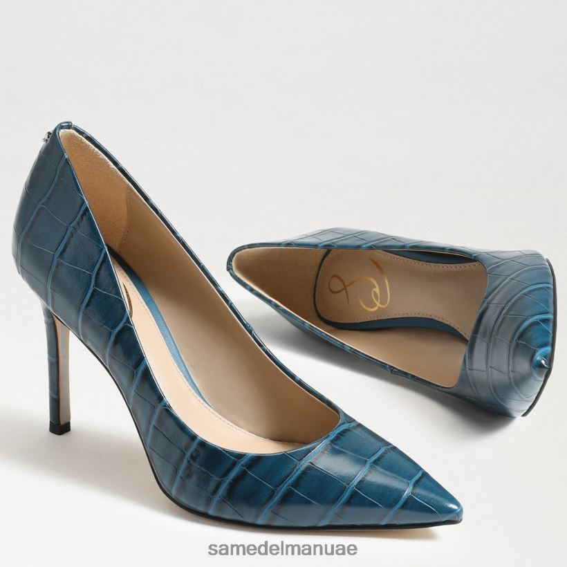 النيلي البري أحذية Sam Edelman نحيف كعب عسلي مدبب عند الأصابع 246L6T149