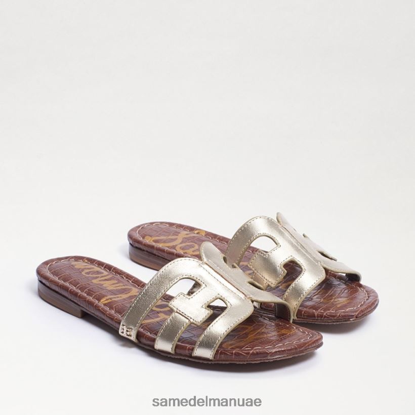 الذهب المنصهر أحذية Sam Edelman نحيف صندل منزلق خليج 246L6T15