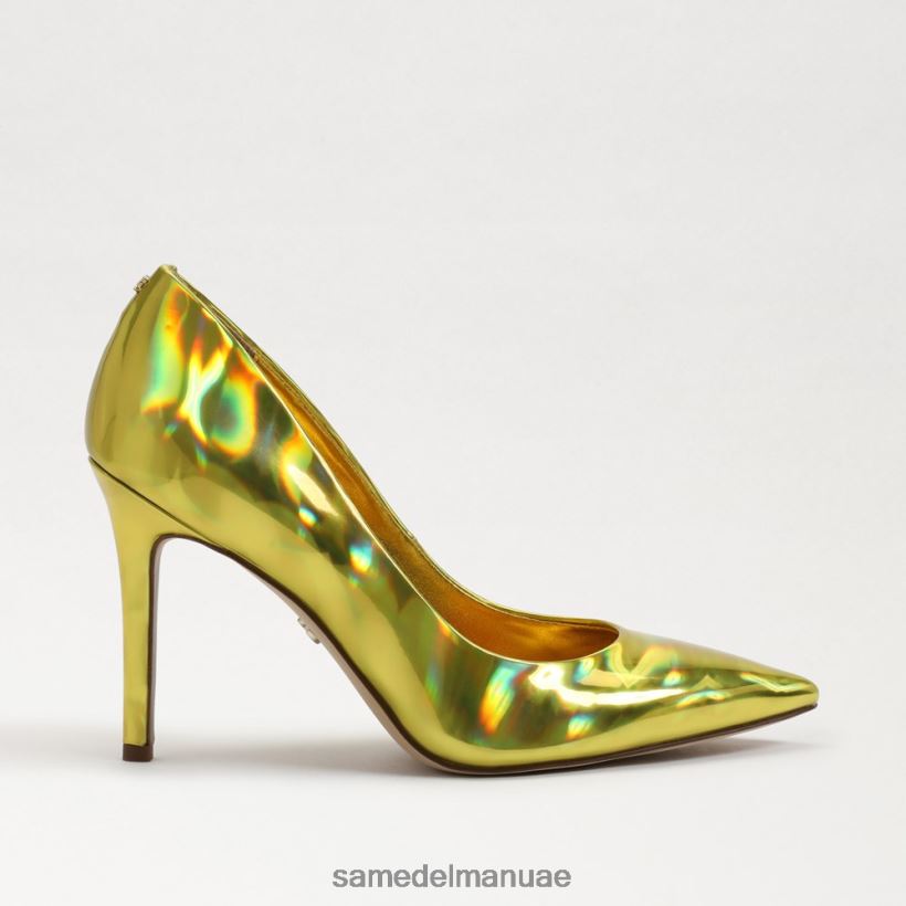 ميموزا ذهبي معدني أحذية Sam Edelman نحيف كعب عسلي مدبب عند الأصابع 246L6T155