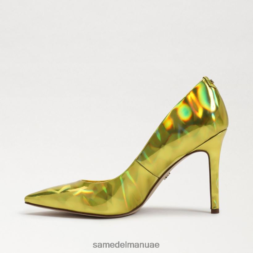 ميموزا ذهبي معدني أحذية Sam Edelman نحيف كعب عسلي مدبب عند الأصابع 246L6T155