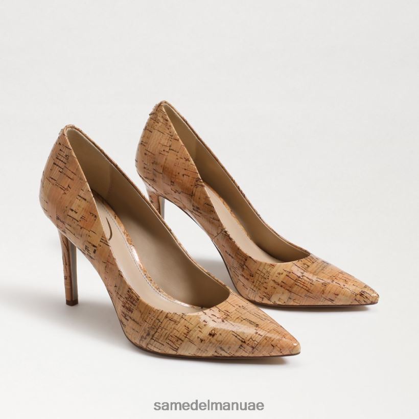 الفلين الطبيعي أحذية Sam Edelman نحيف كعب عسلي مدبب عند الأصابع 246L6T158