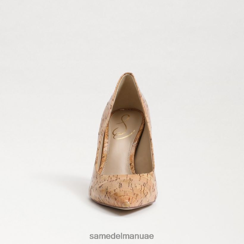 الفلين الطبيعي أحذية Sam Edelman نحيف كعب عسلي مدبب عند الأصابع 246L6T158
