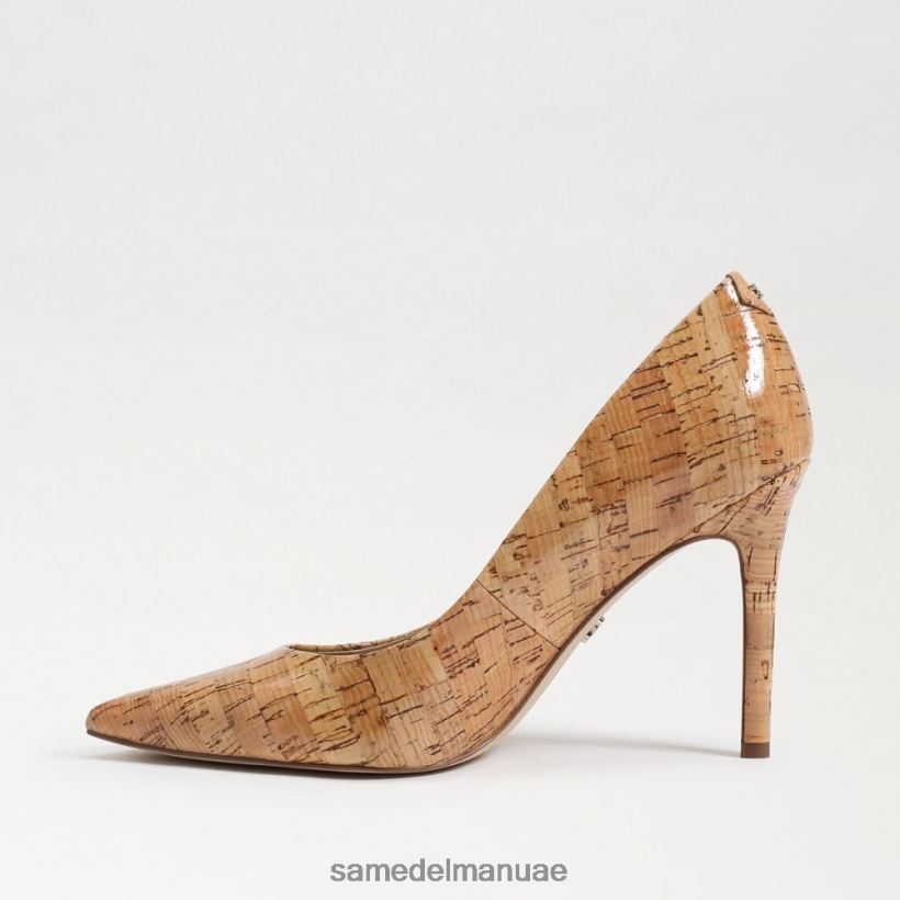 الفلين الطبيعي أحذية Sam Edelman نحيف كعب عسلي مدبب عند الأصابع 246L6T158