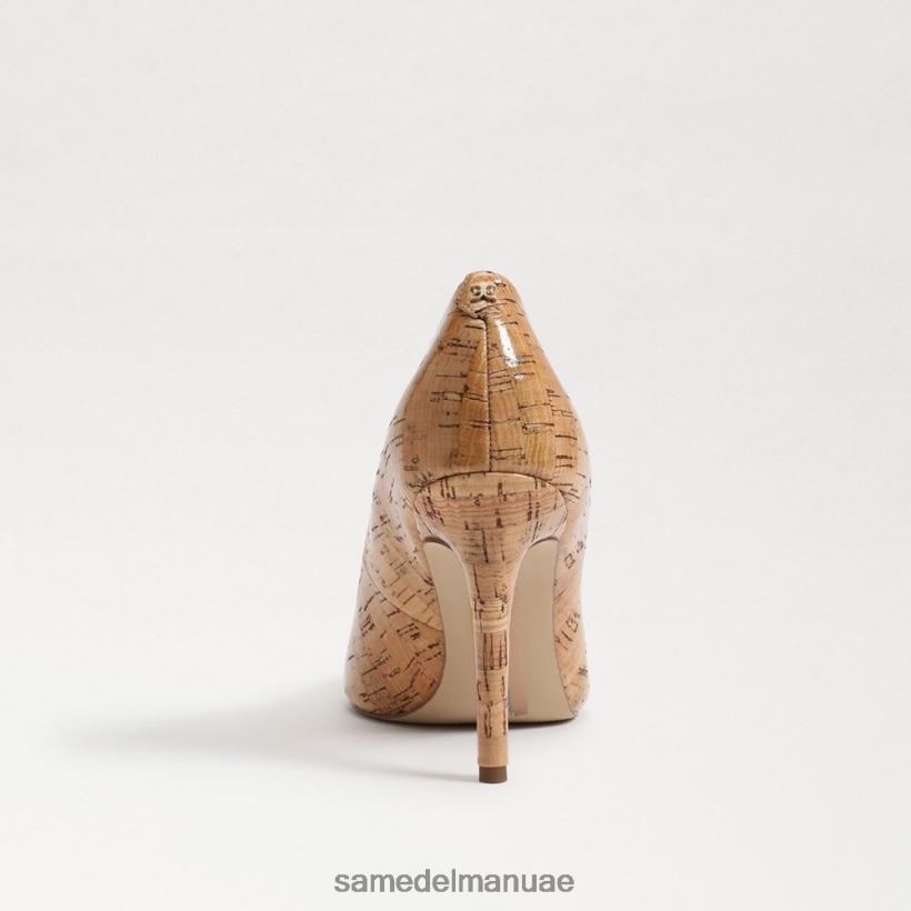 الفلين الطبيعي أحذية Sam Edelman نحيف كعب عسلي مدبب عند الأصابع 246L6T158