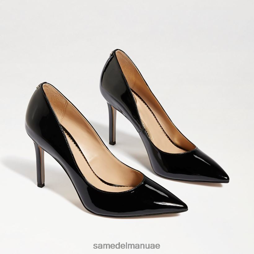 أسود براءة اختراع أحذية Sam Edelman نحيف كعب عسلي مدبب عند الأصابع 246L6T159