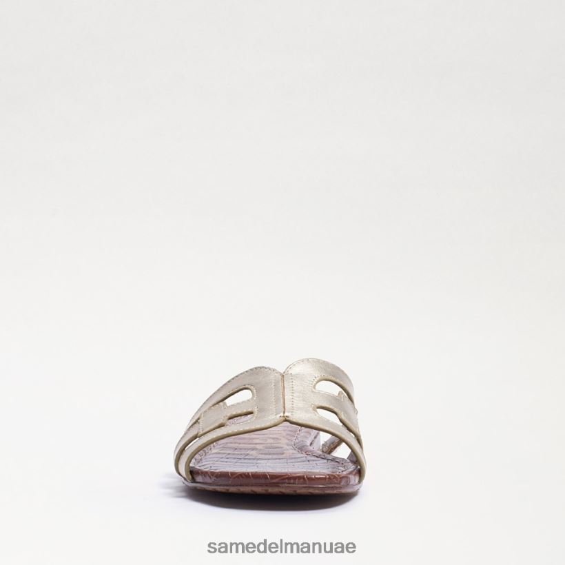 الذهب المنصهر أحذية Sam Edelman نحيف صندل منزلق خليج 246L6T15