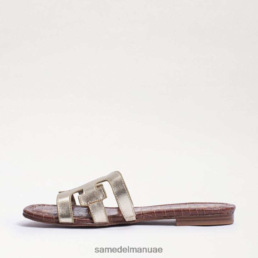 الذهب المنصهر أحذية Sam Edelman نحيف صندل منزلق خليج 246L6T15