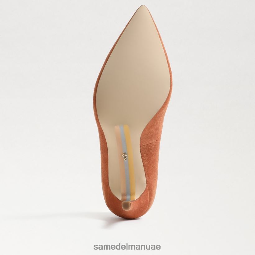 طين غبار أحذية Sam Edelman نحيف كعب عسلي مدبب عند الأصابع 246L6T165