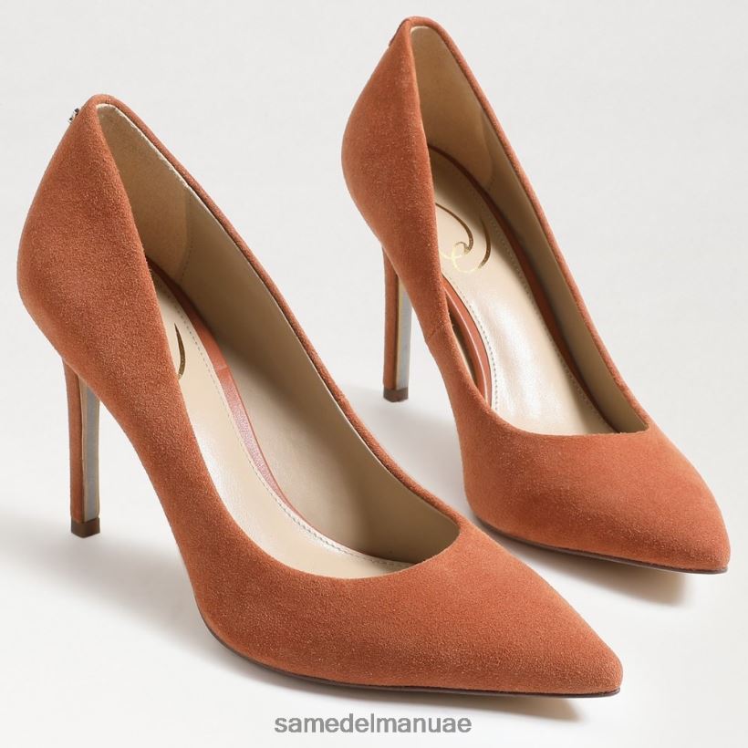 طين غبار أحذية Sam Edelman نحيف كعب عسلي مدبب عند الأصابع 246L6T165