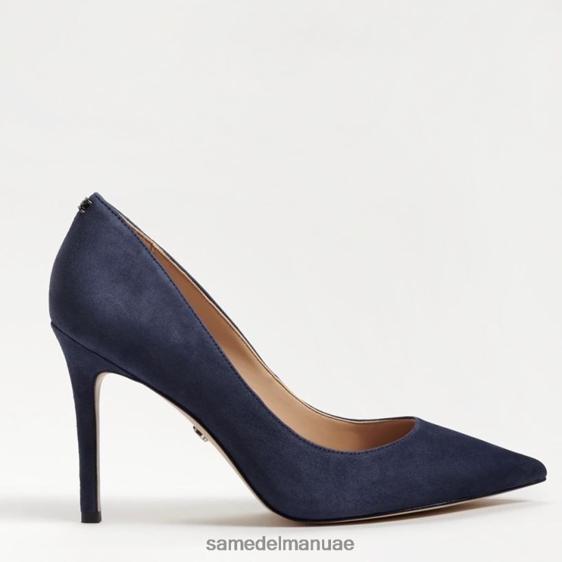 جلد الغزال البحرية أحذية Sam Edelman نحيف كعب عسلي مدبب عند الأصابع 246L6T166