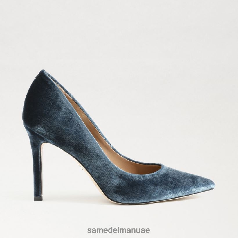 مخمل ياقوتي عميق أحذية Sam Edelman نحيف كعب عسلي مدبب عند الأصابع 246L6T170