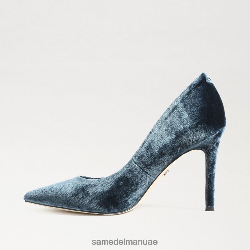 مخمل ياقوتي عميق أحذية Sam Edelman نحيف كعب عسلي مدبب عند الأصابع 246L6T170