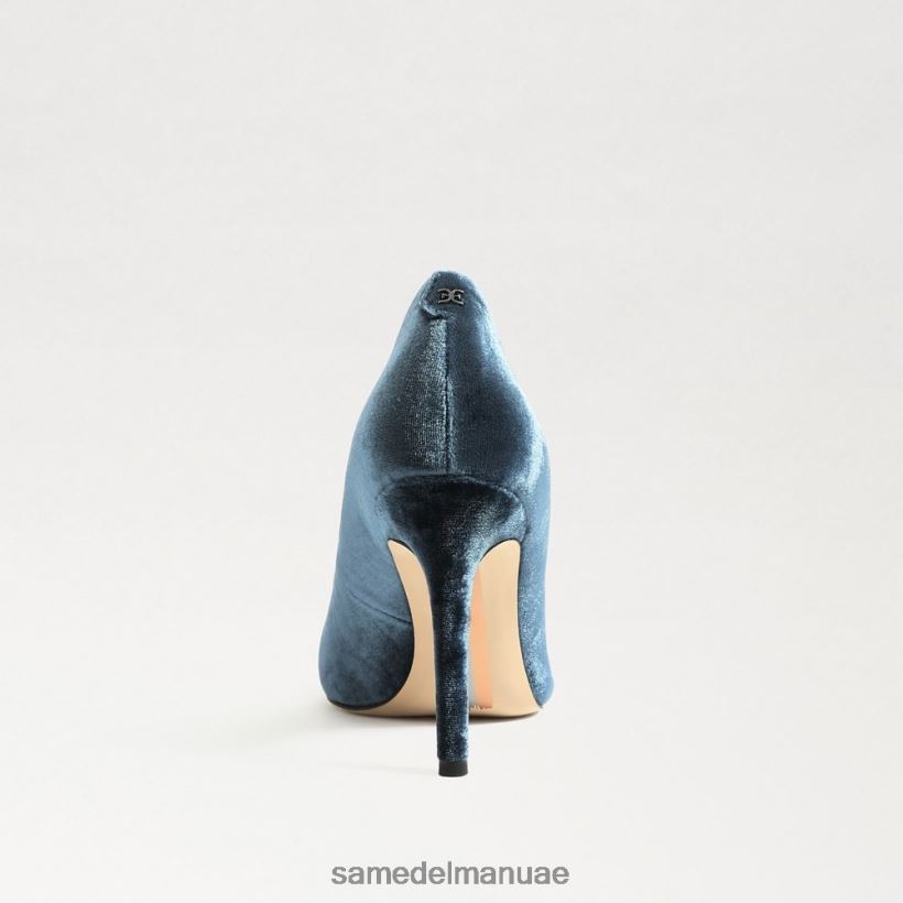 مخمل ياقوتي عميق أحذية Sam Edelman نحيف كعب عسلي مدبب عند الأصابع 246L6T170