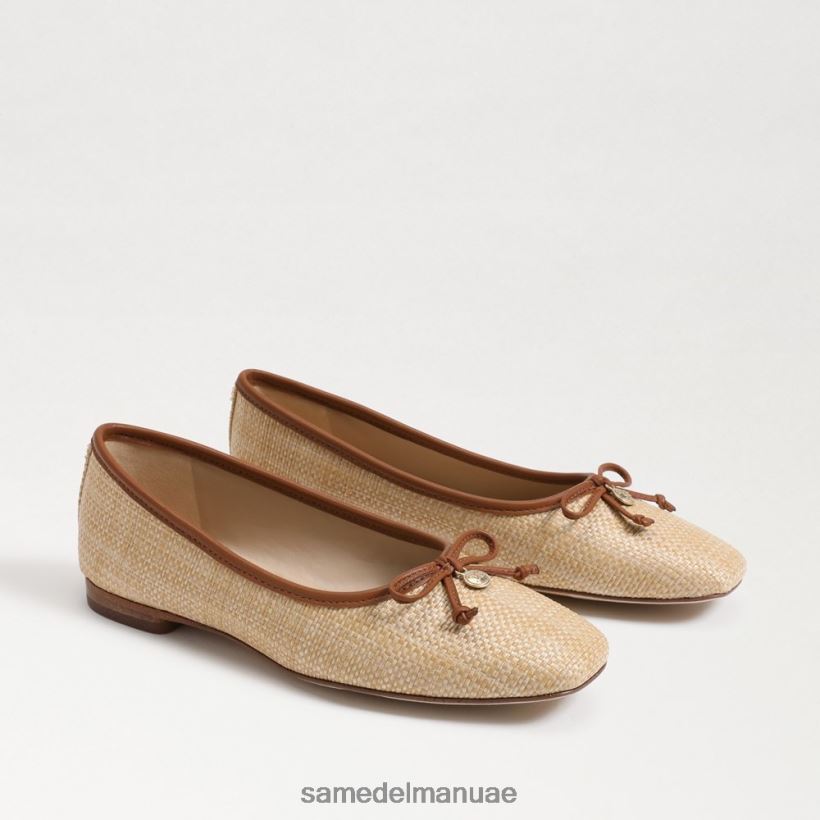 خشب الزان المبيض أحذية Sam Edelman نحيف مرج الباليه مسطح 246L6T171
