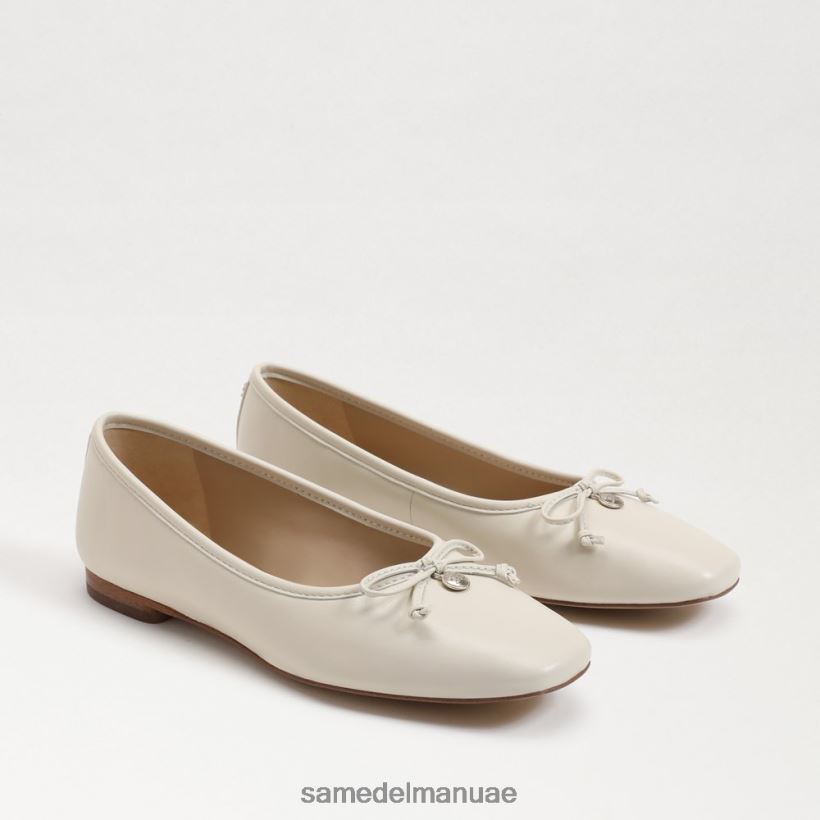 العاج الحديث أحذية Sam Edelman نحيف مرج الباليه مسطح 246L6T174